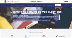 Desktop Screenshot of election-europe.com