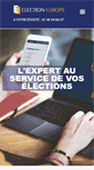 Mobile Screenshot of election-europe.com